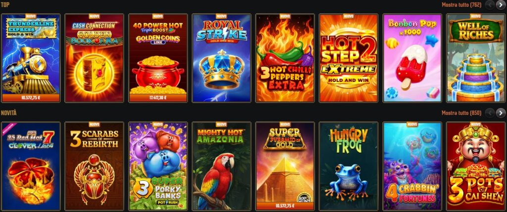 net flix gioci
